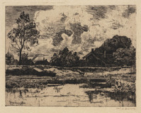 KG 09451
<br/>
Landschap met plas en zanderij
<br/>
<em>Zwart, Willem de (1862-1931)</em>